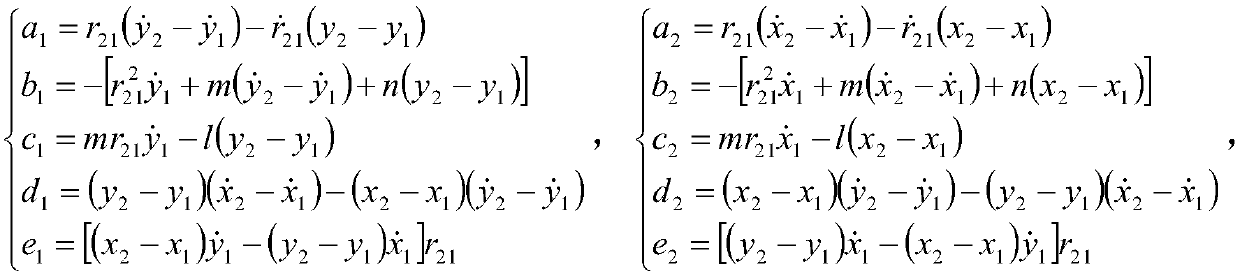 Dual-station time difference frequency difference joint positioning method for fixed radiation source