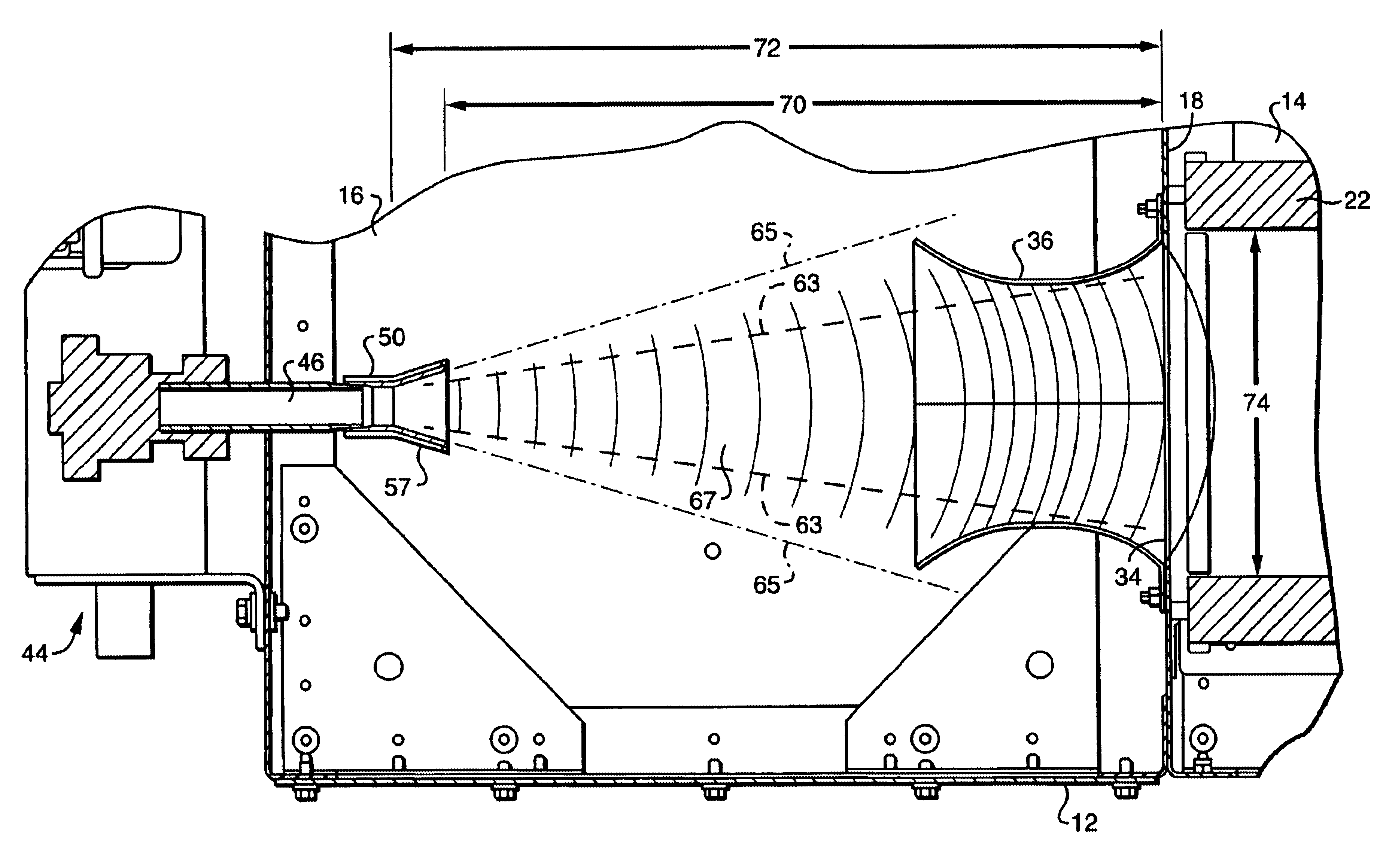 Apparatus and method for cleaning an air filter unit