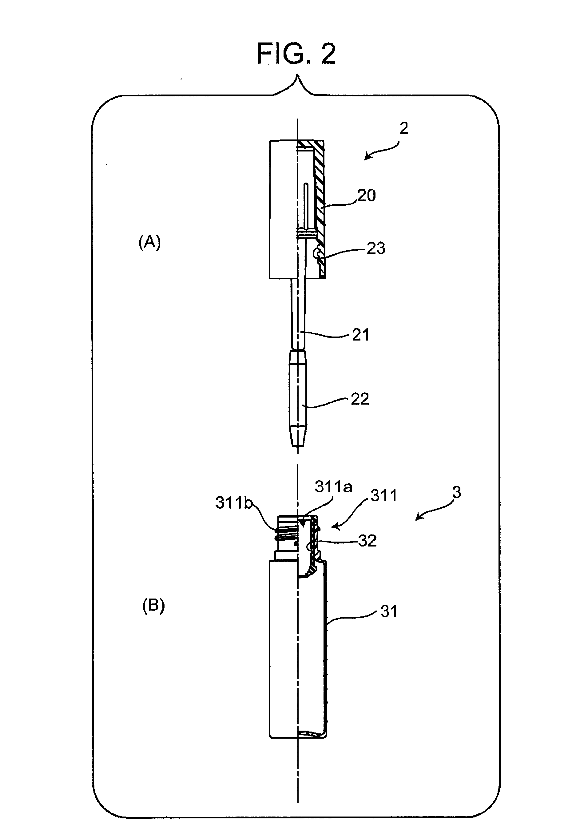 Mascara brush and manufacturing method thereof