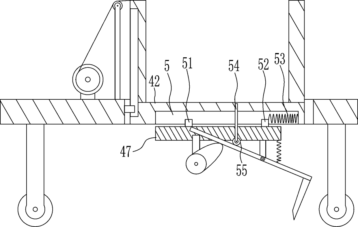 Foundation excavation device for building