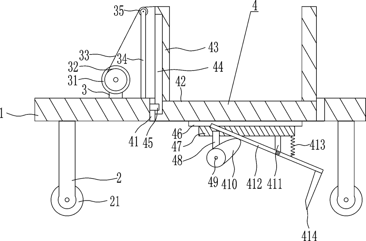 Foundation excavation device for building