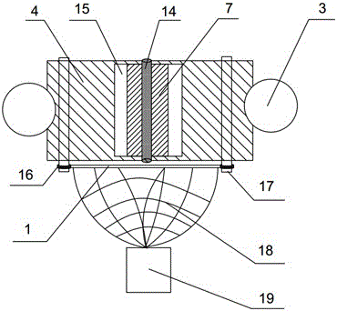 Floating type active energy-consumption-free garbage recovery device