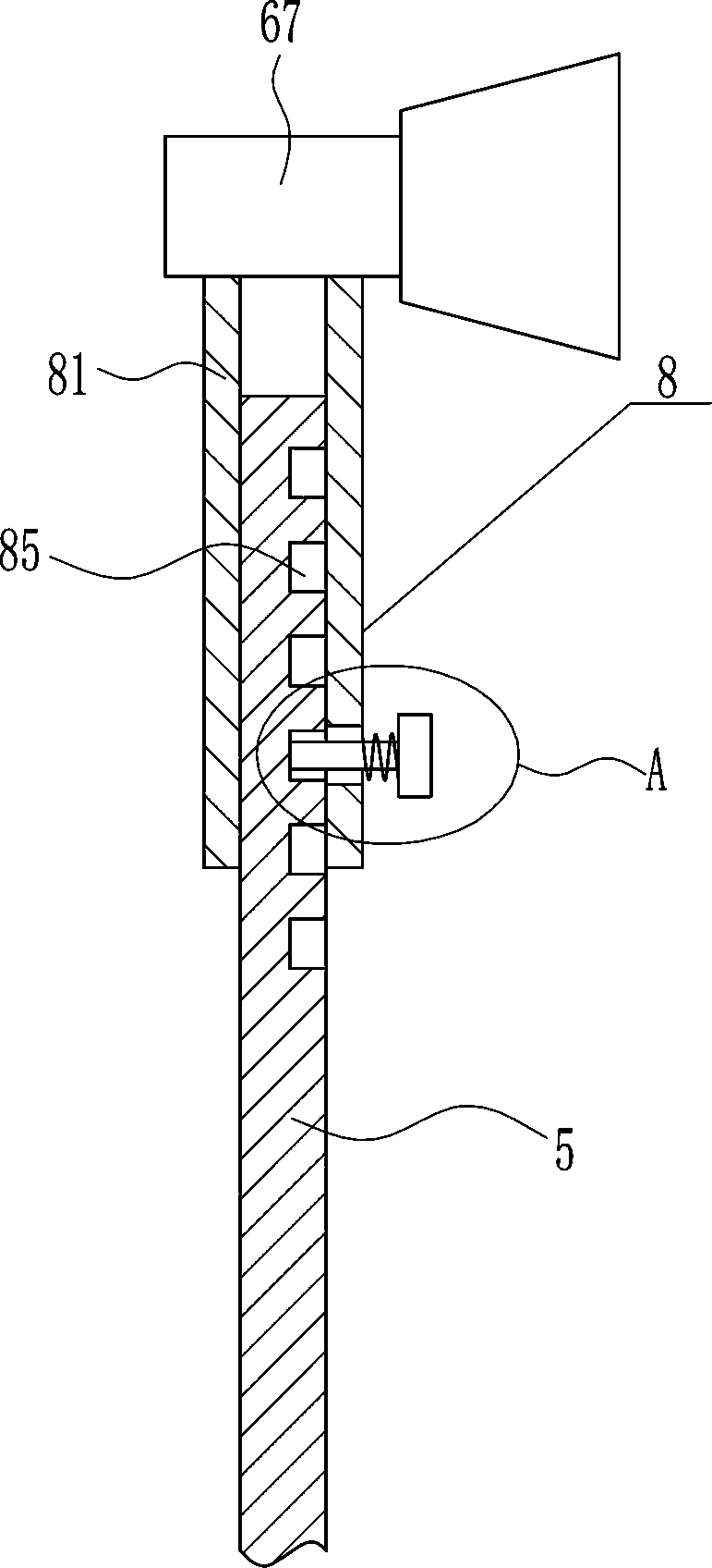 Environment protection device for building construction