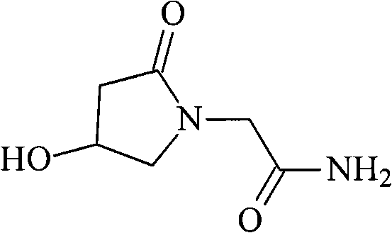 Oxiracetam compound and new method thereof