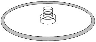 A photoelectric cursor relative position measuring device