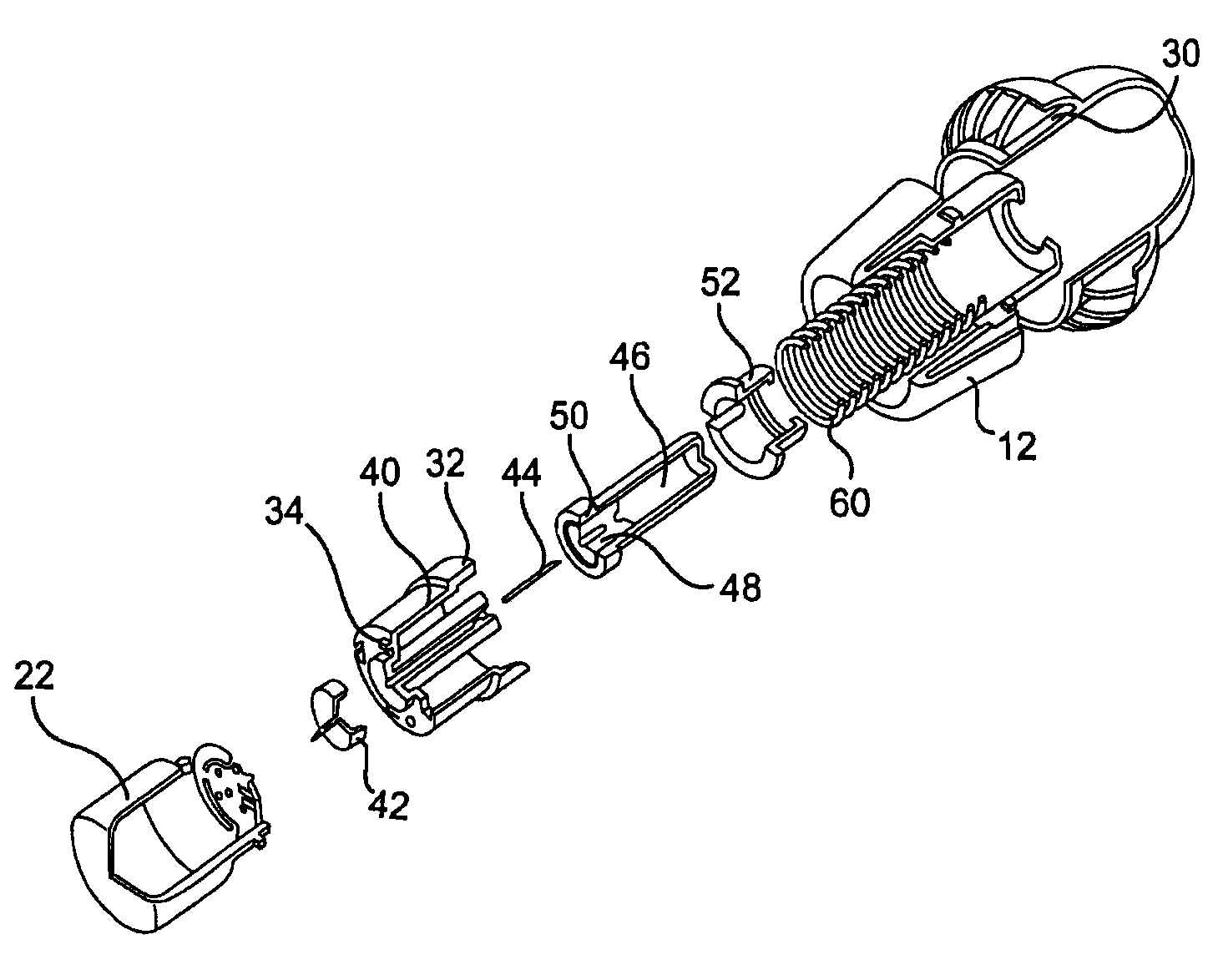 Disposable injection device