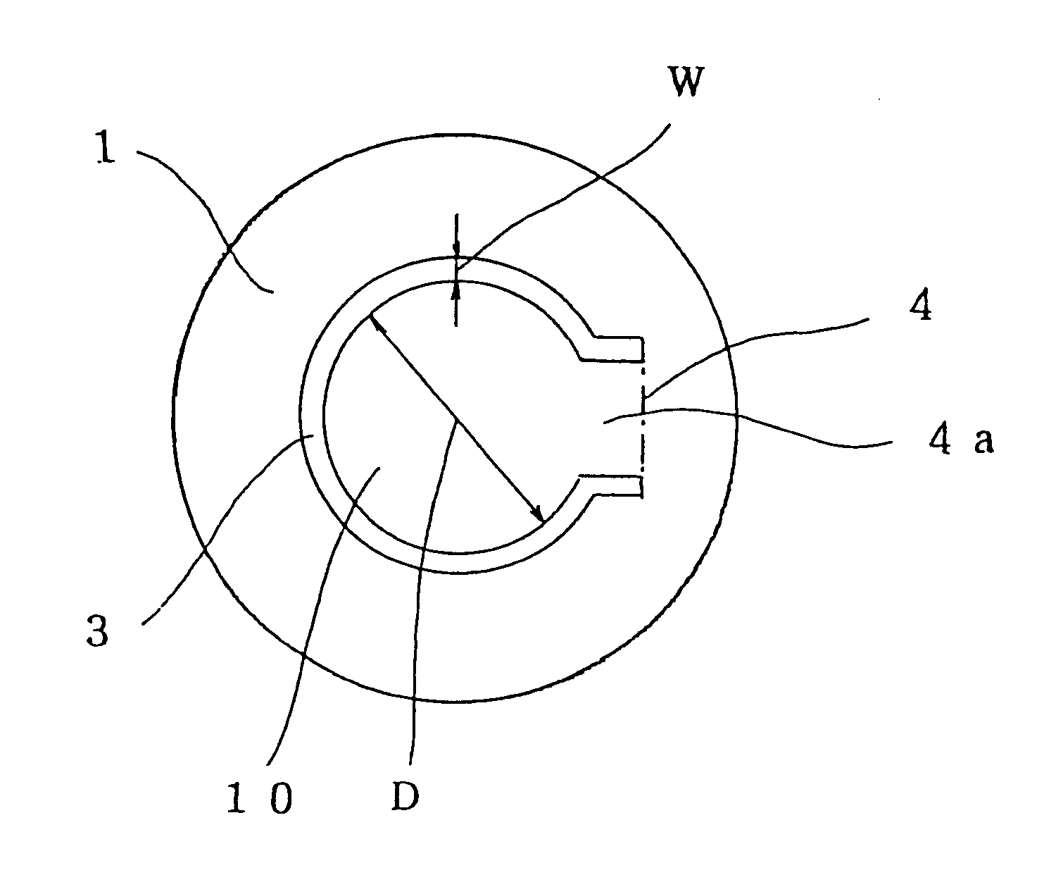 Closed battery and closing member