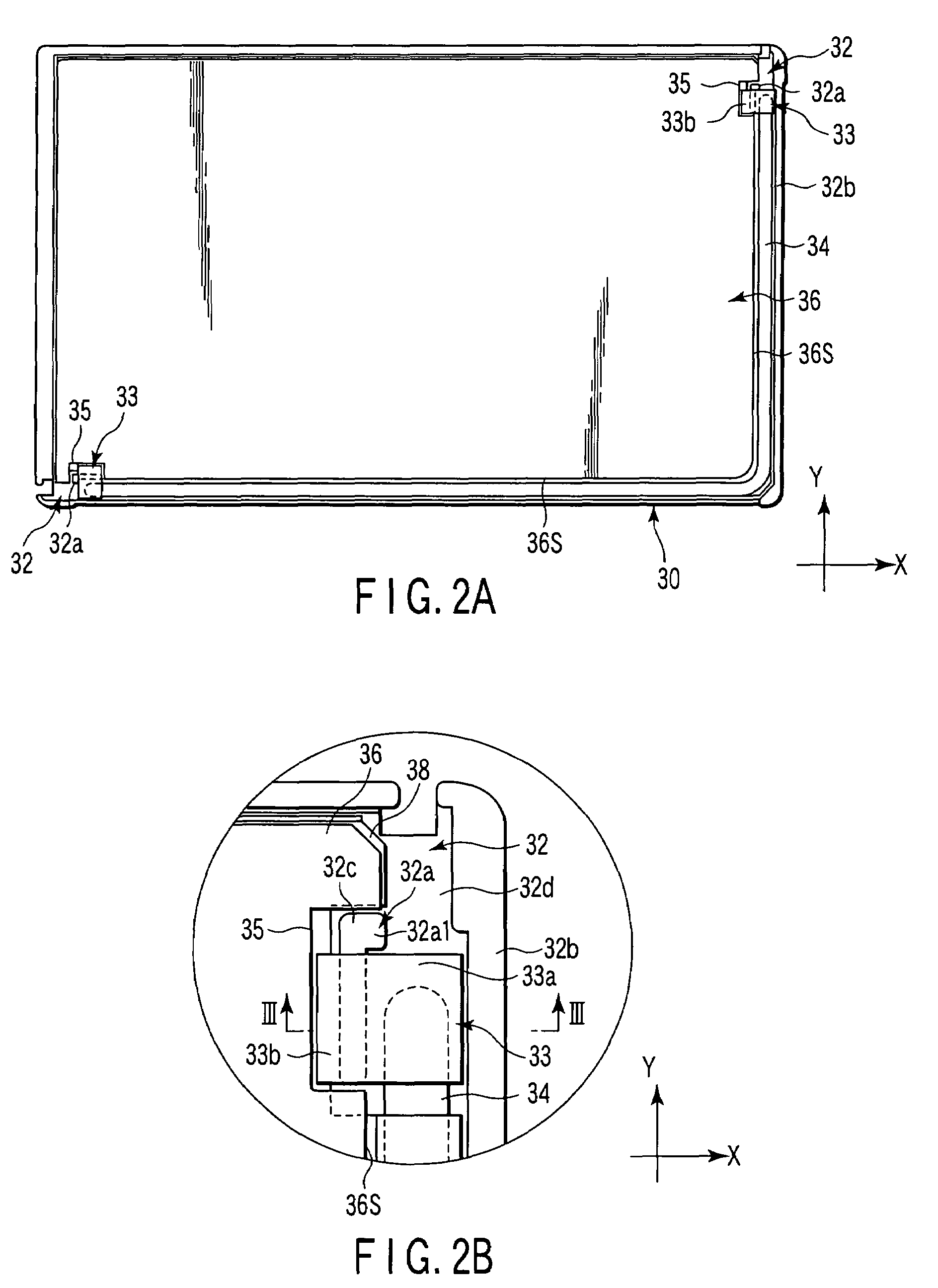 Surface light source unit with buffering means, and liquid crystal display with the unit