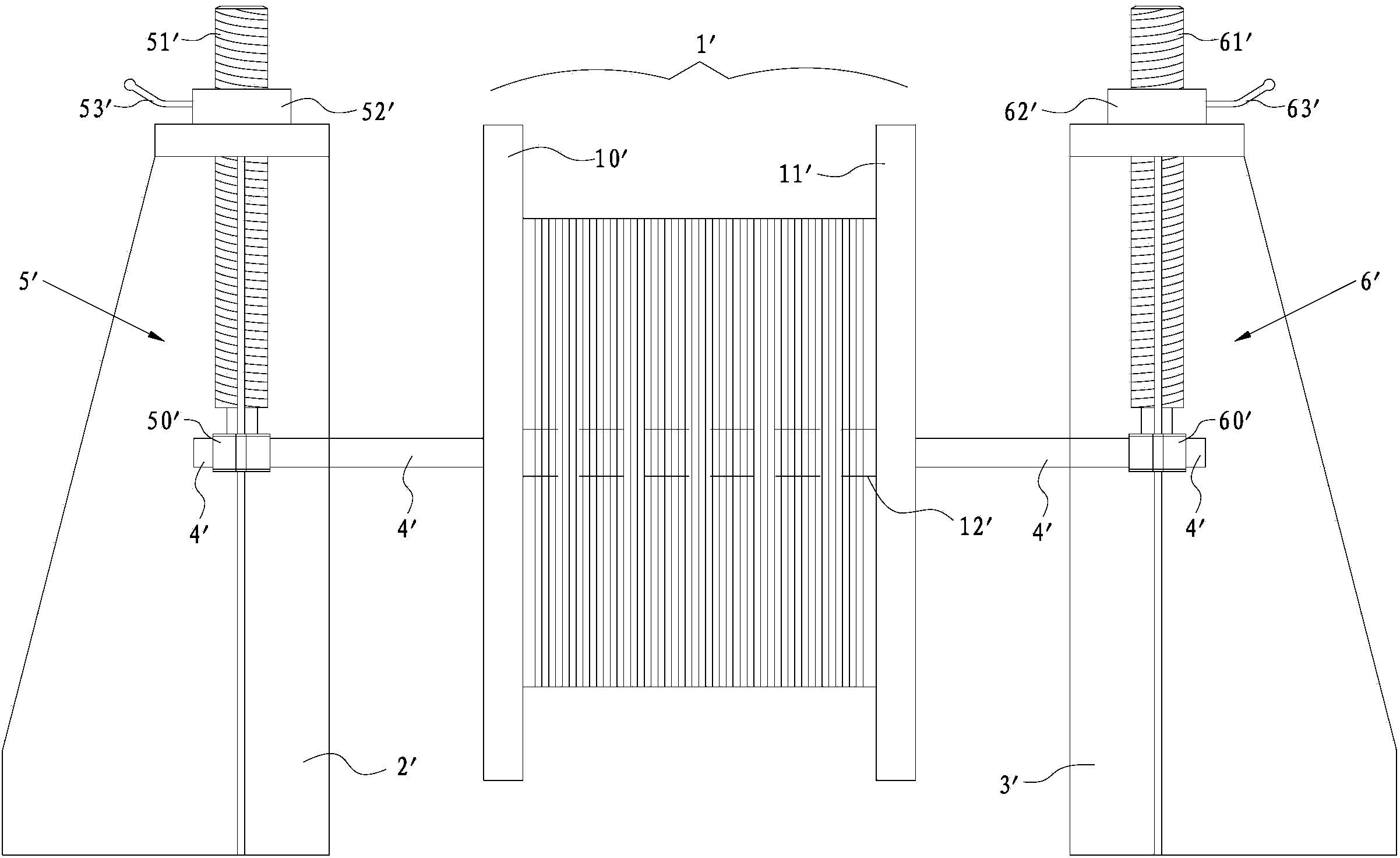 Cable pay-off device