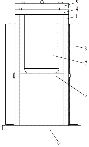 Automotive fuel pump vibration test fixture