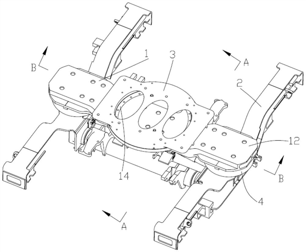 Swing bolster and bogie