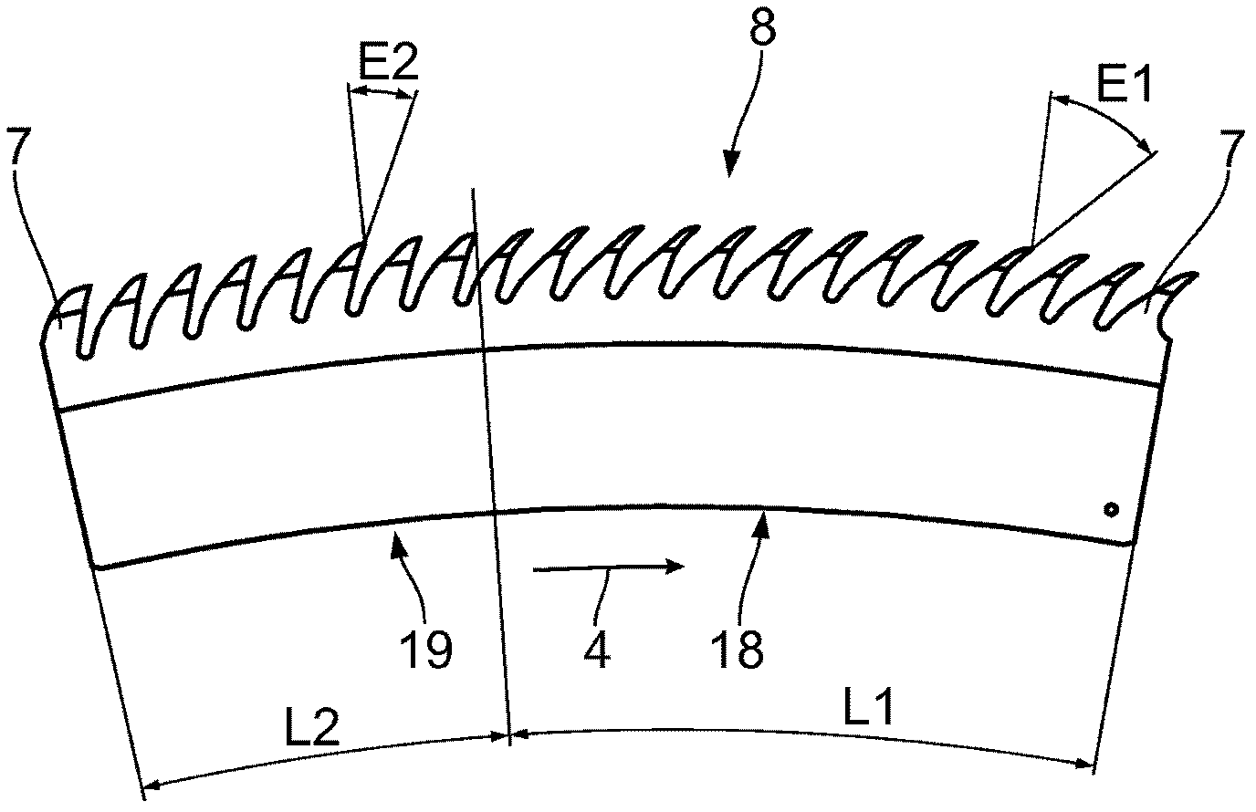 Circular comb fitting