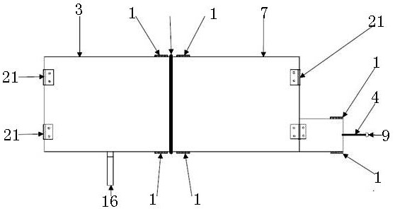 Simple set-out device and using method thereof