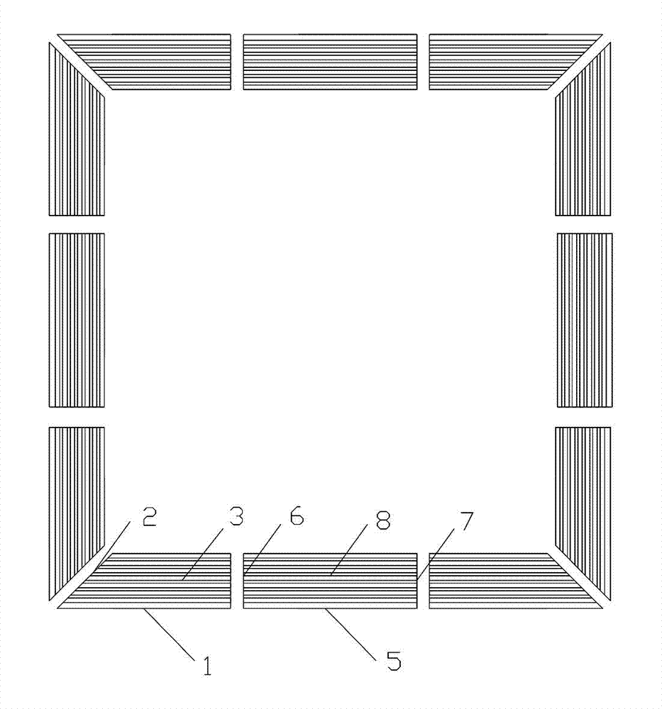 Combined electrical appliance panel for integrated ceiling