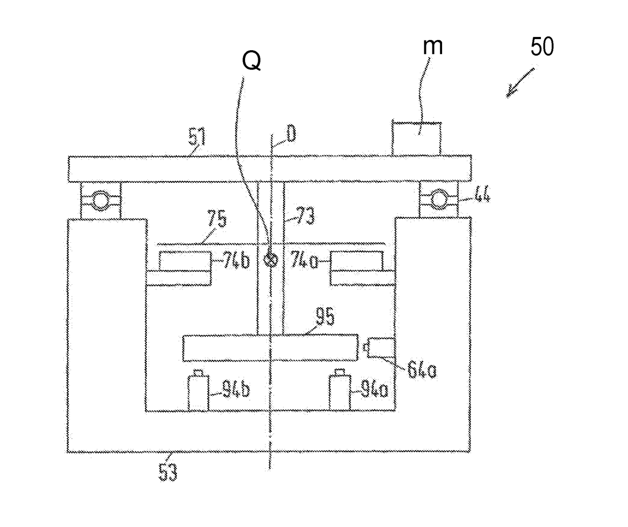 Method for determining a torque acting on a rotational device or a force acting on a rotational device