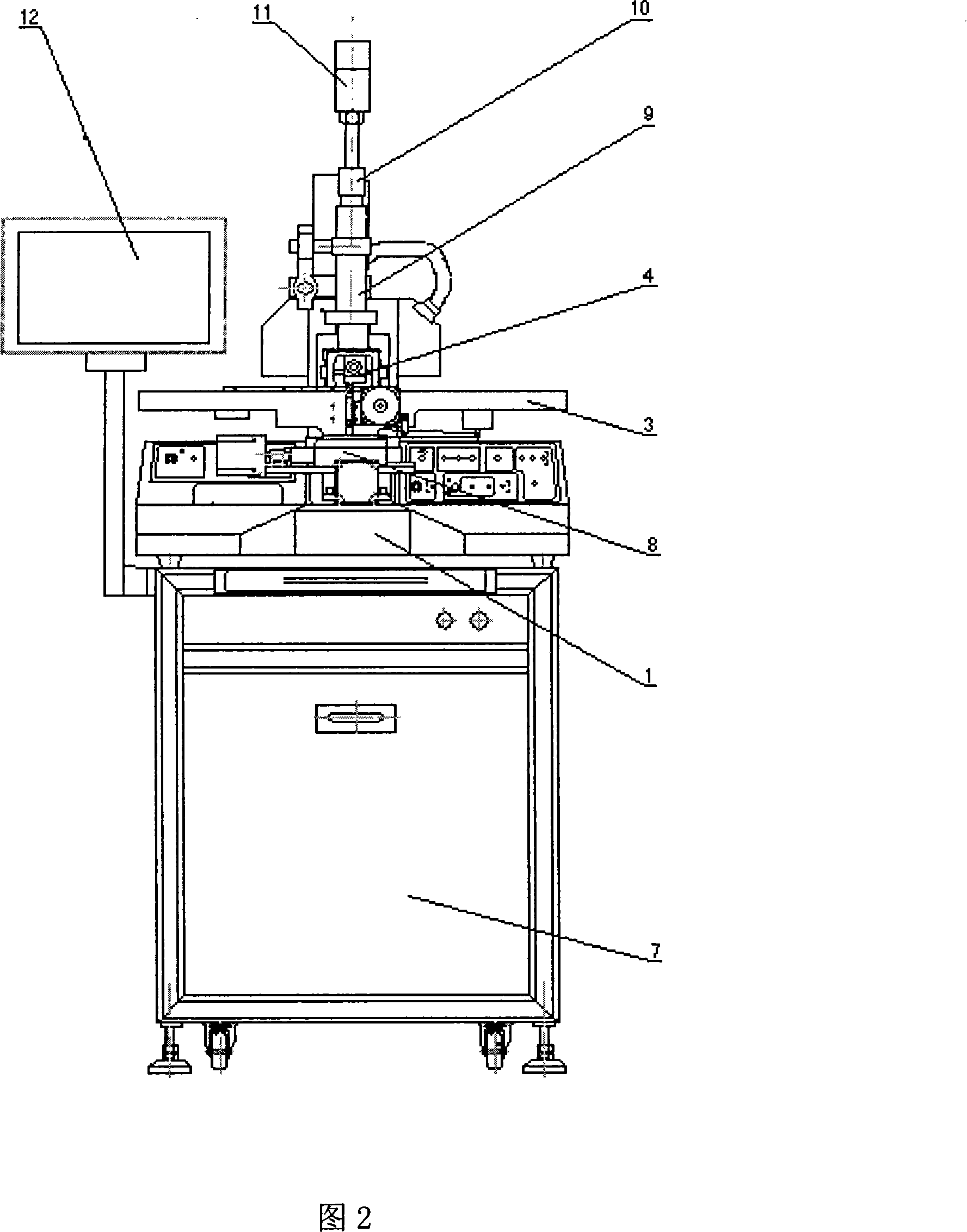 An automatic operation system of inner leading bonding device of semiconductor device