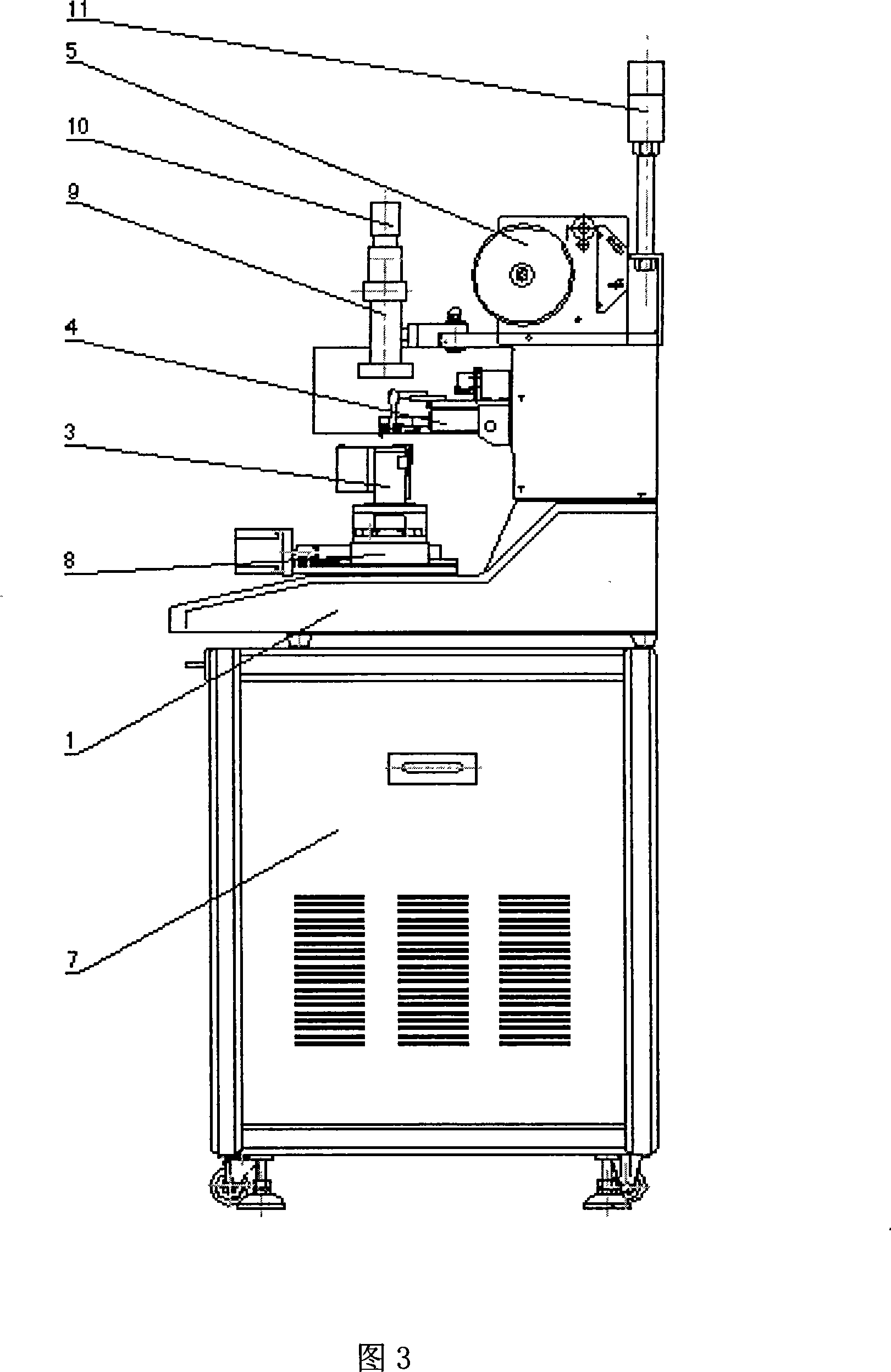 An automatic operation system of inner leading bonding device of semiconductor device