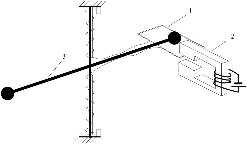 Method for directly calibrating micro thrust and micro impulse