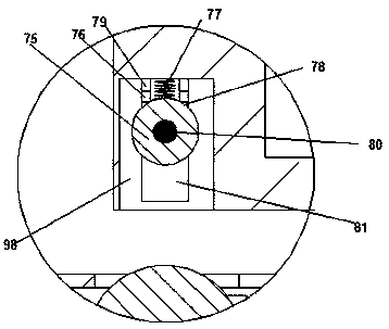 Method for peeling by adopting wicker rod peeling device