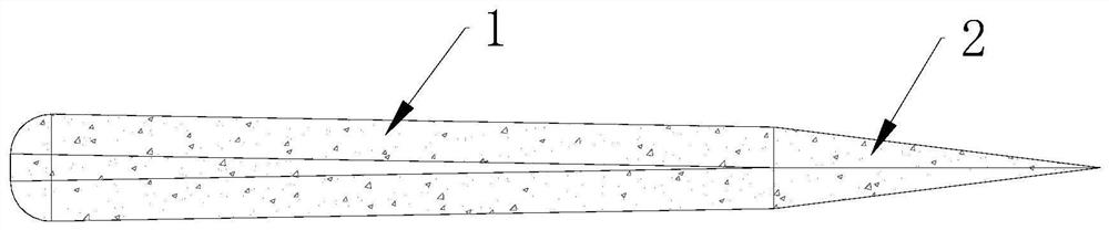 Relay type energy dissipation diversion device and curved spillway diversion array construction method