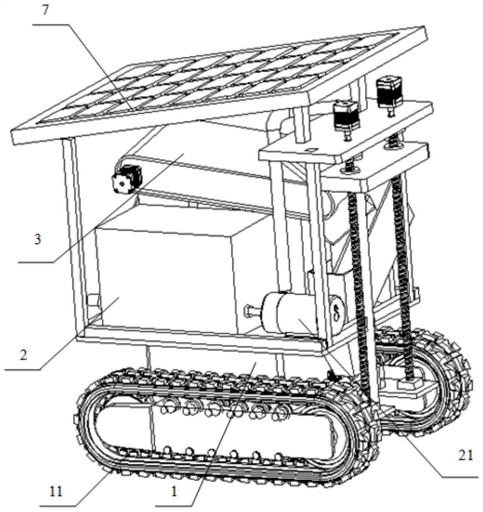 Automatic salix psammophila seedling planting vehicle and planting method thereof