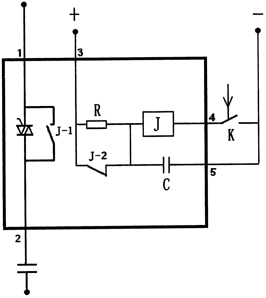 Energy saving type control method of composite switch and energy saving type composite switch