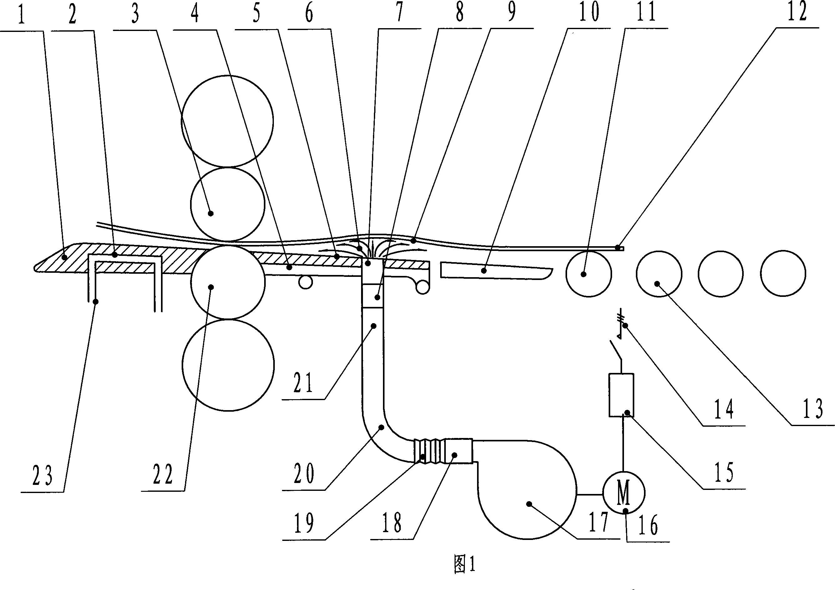 Method for preventing hot rolling stainless steel band from rolling cuts and device thereof