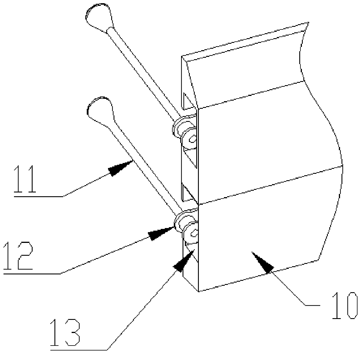 Automatic chain cleaning device