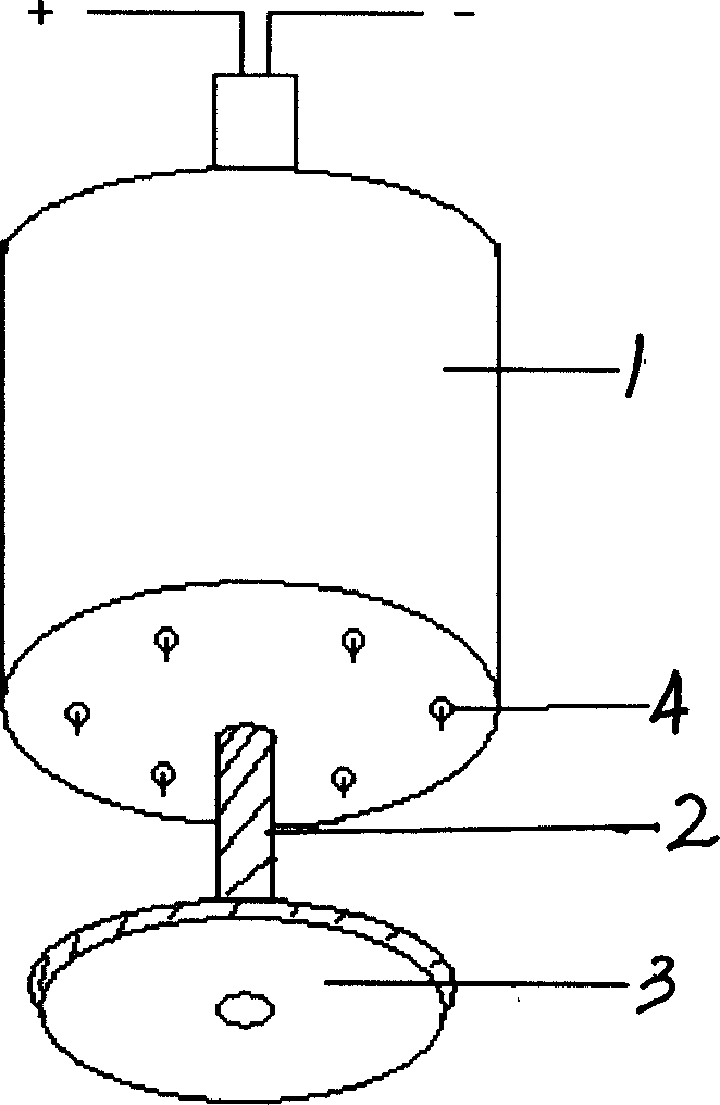 Touch glow-discharge plasma generating apparatus