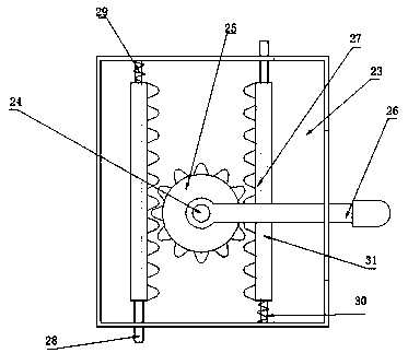 Office table facilitating rest