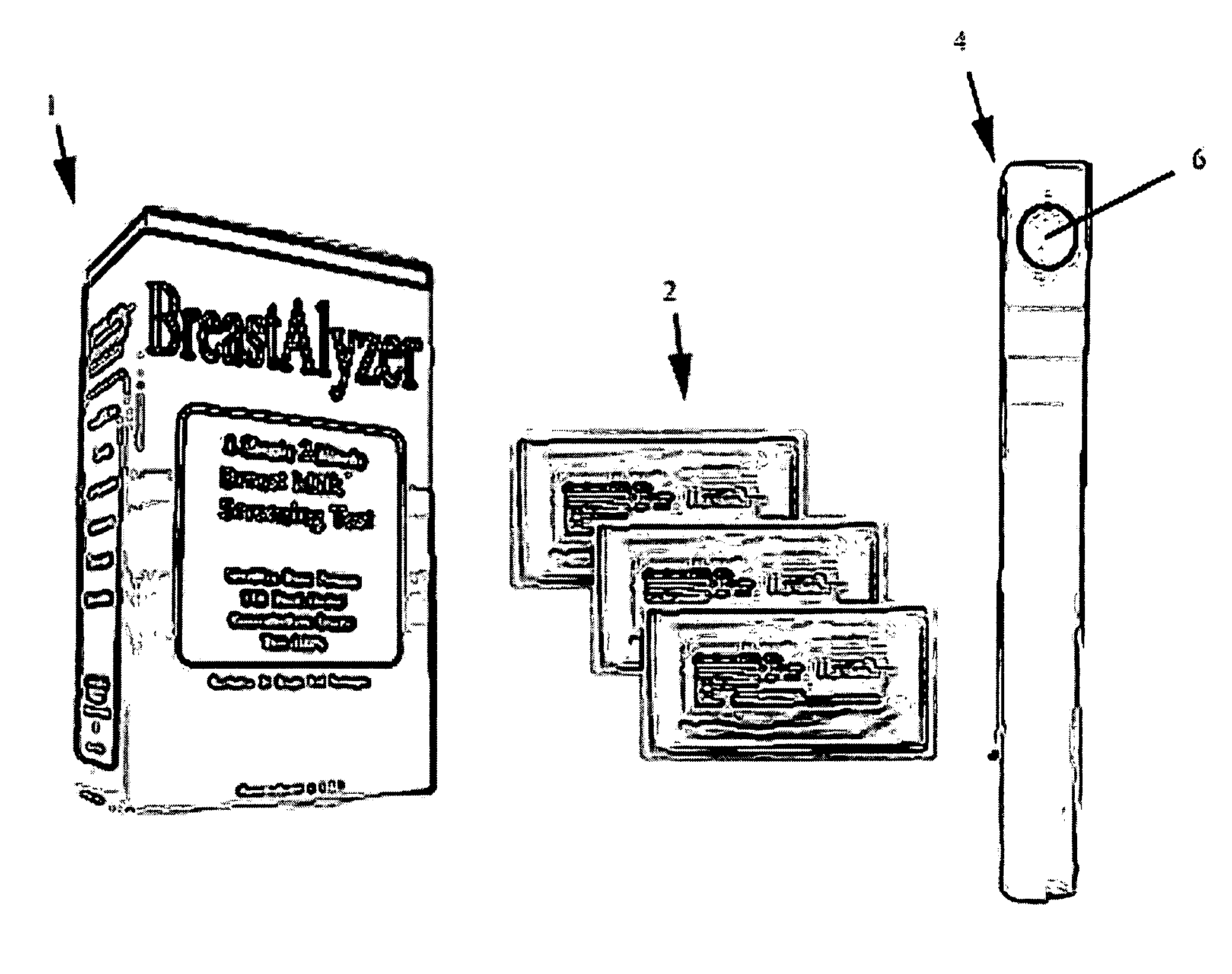 Alcohol-in-breast milk analysis test kit