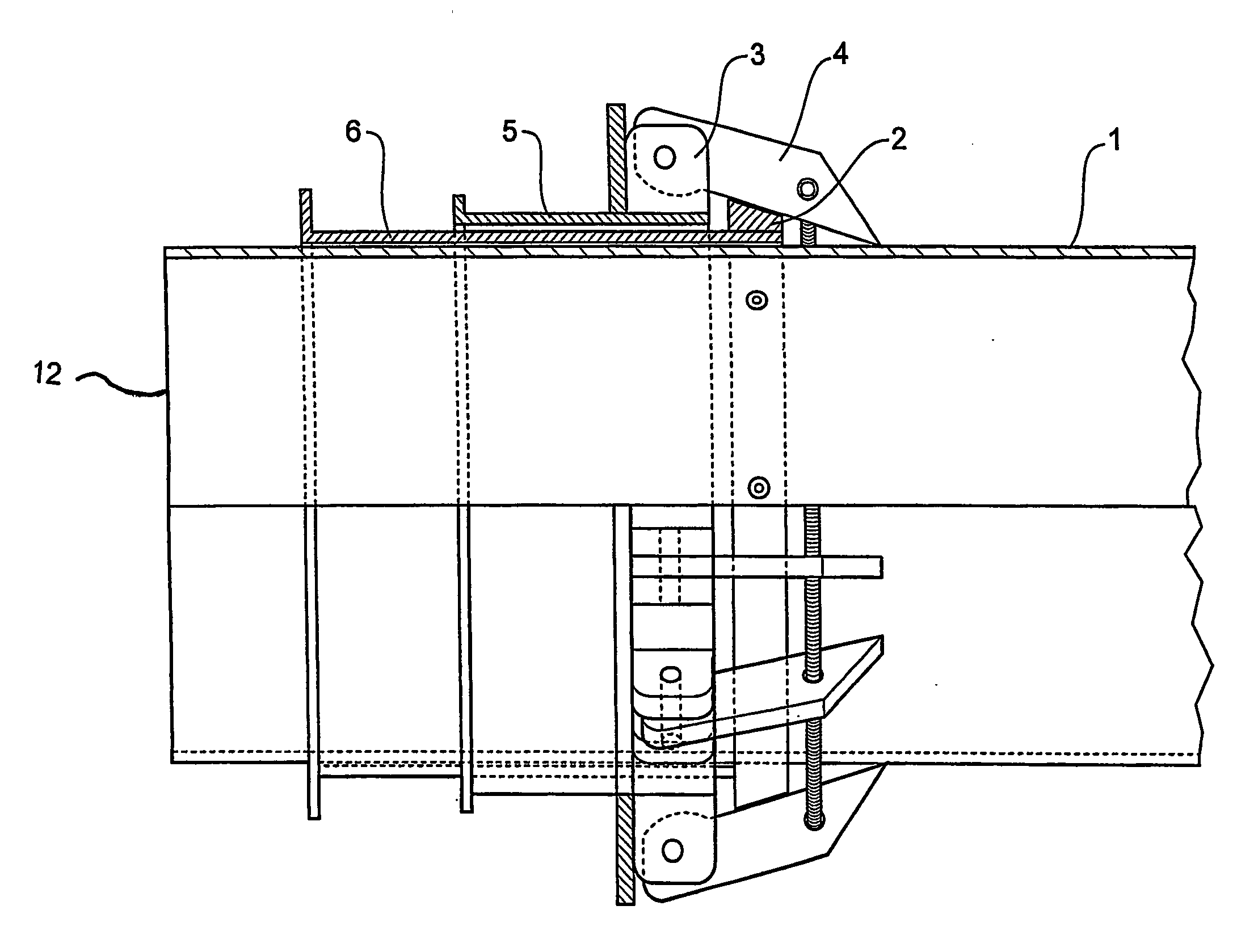 Hand operated shirring machine