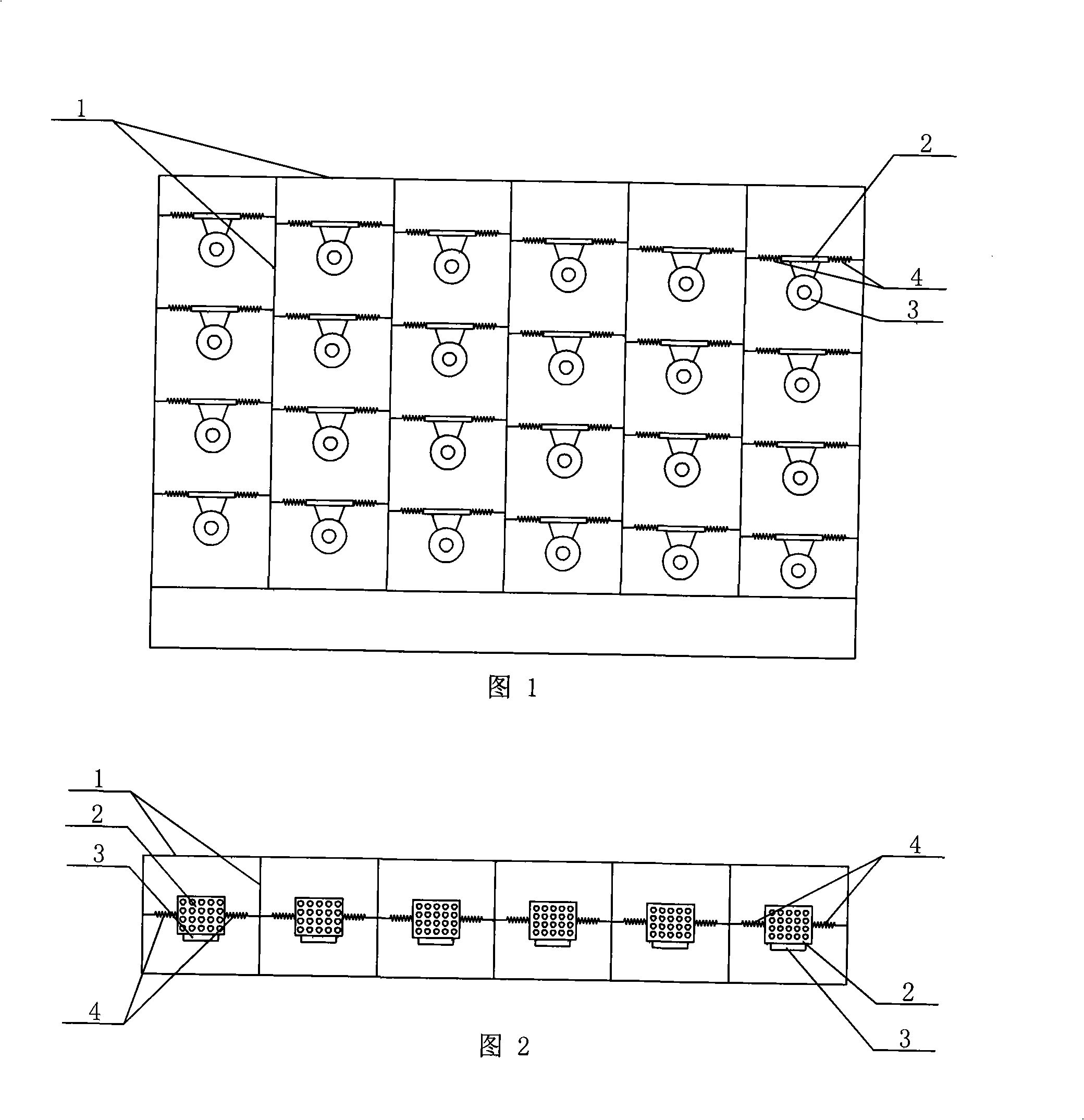 Multilayer, multi-frequency, multi-amplitude vibration-net grading sieve