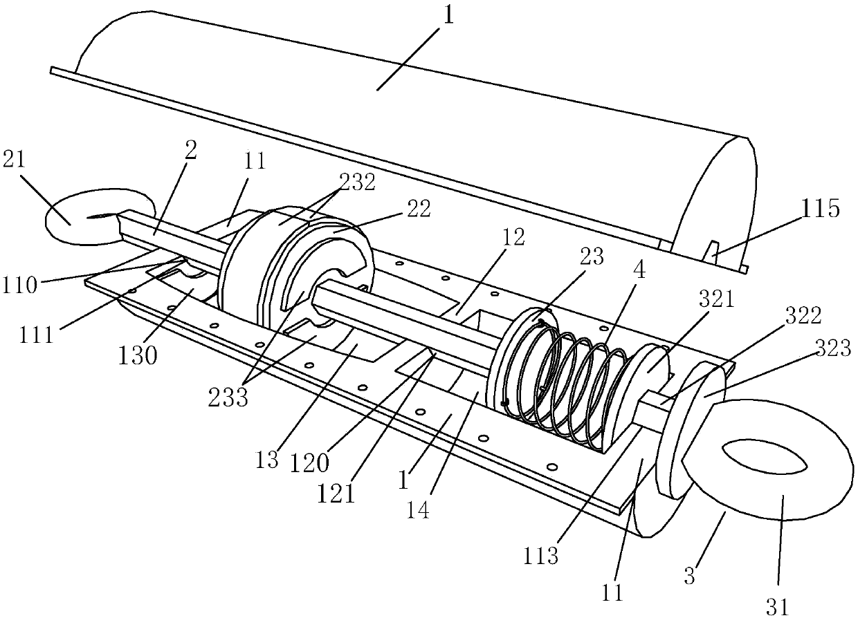 Assembled self-resetting variable friction damping device