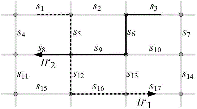 Historical data-based missing path recovery method