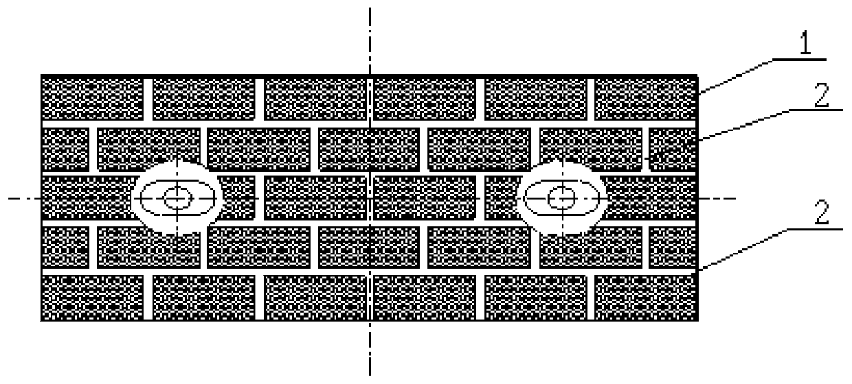 Manganese-steel-based complex phase particle enhanced metal ceramic surface composite material, casting and manufacturing method of casting