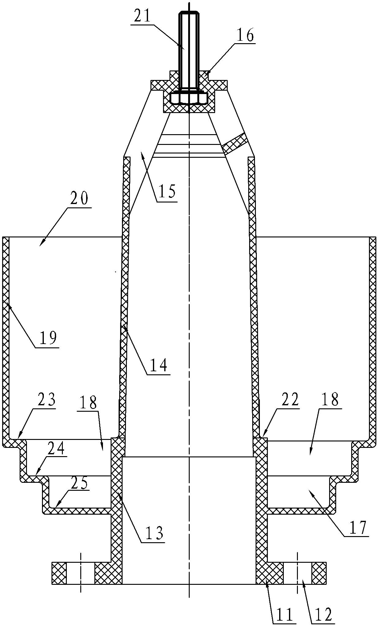 Oil bath air filter