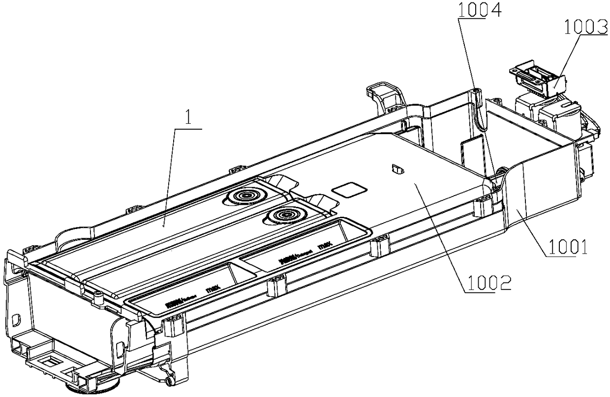 Washing machine and automatic put-in system of washing machine