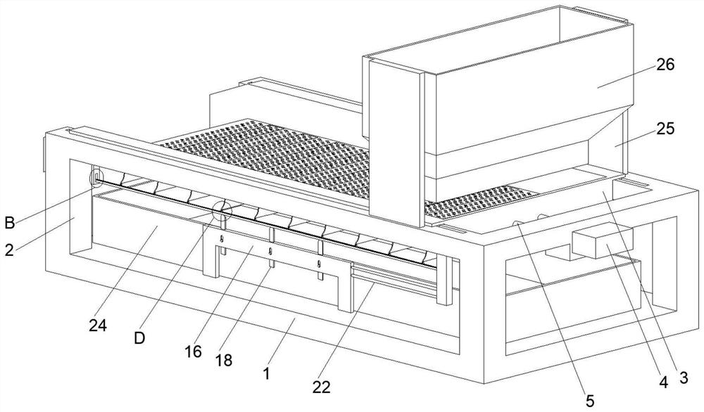 Screening device for soybeans