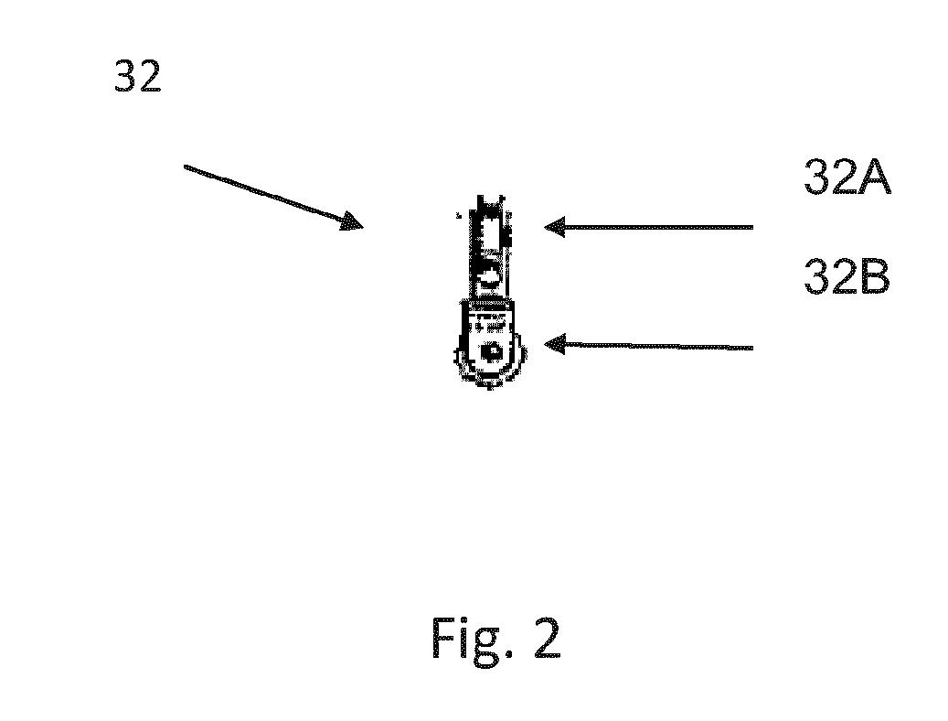 Balancing system for the head of a passenger of a vehicle, in particular a helicopter