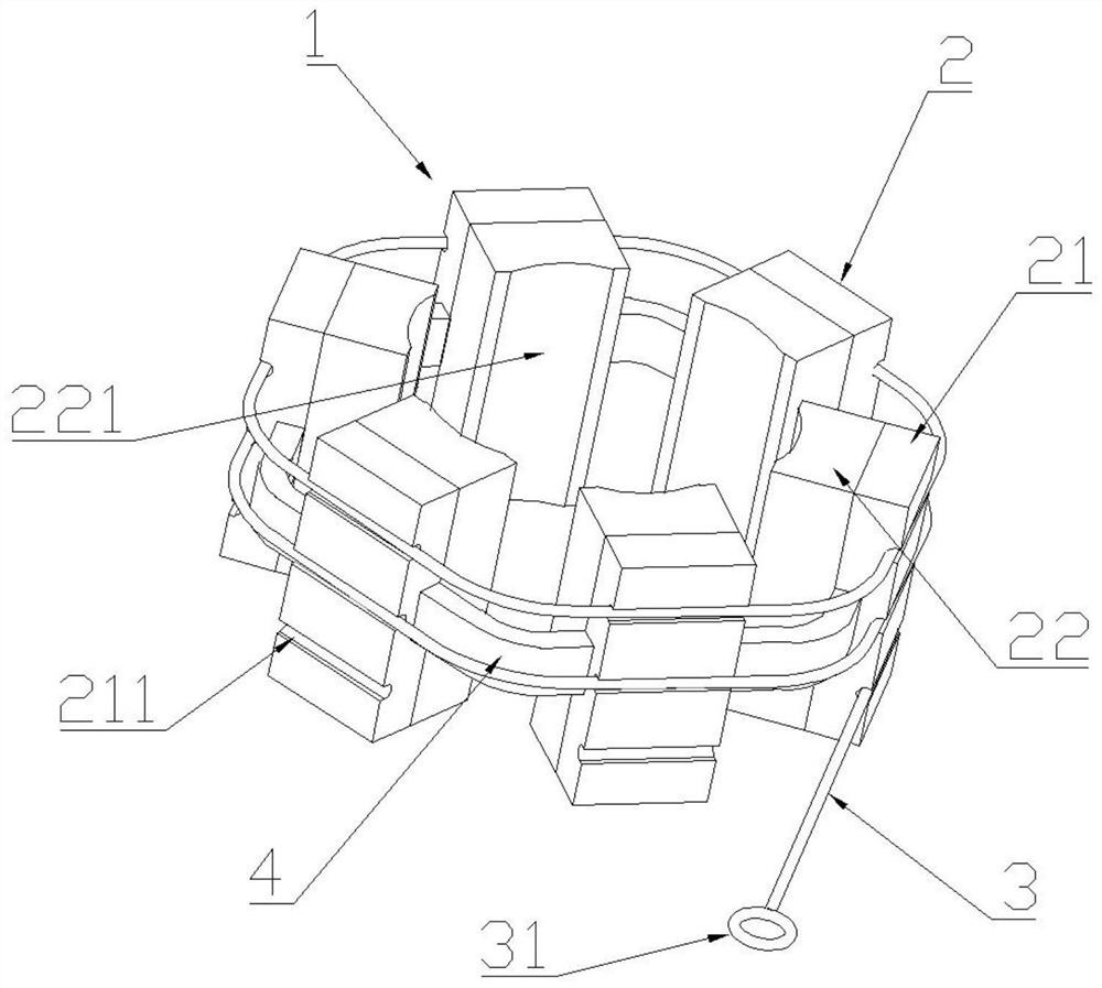 Spiral lower extremity skin sterilizer