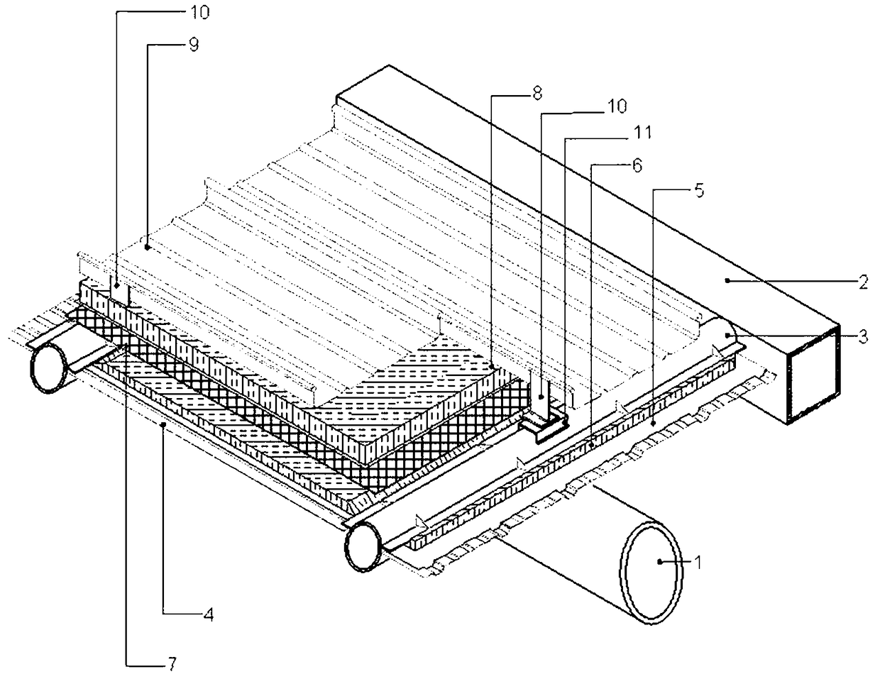 Special-shaped curtain wall system and construction method thereof