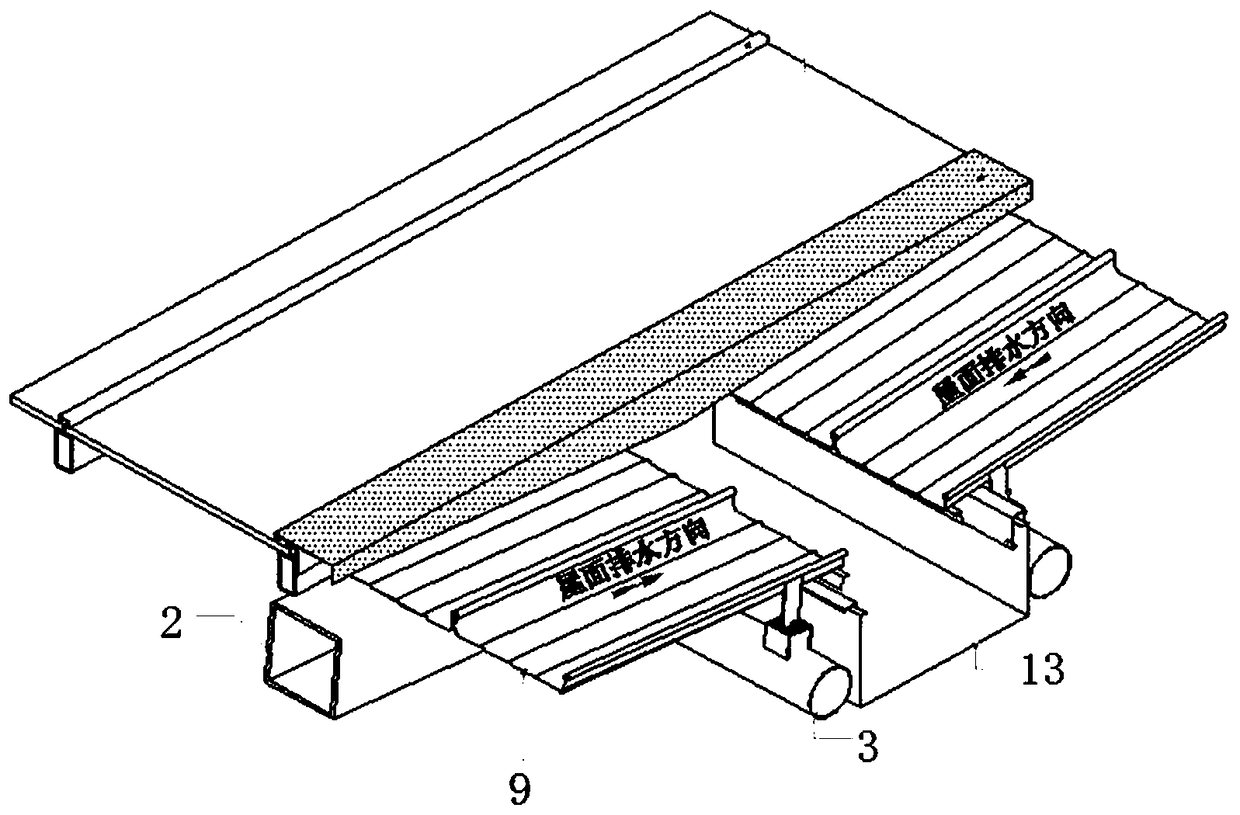 Special-shaped curtain wall system and construction method thereof