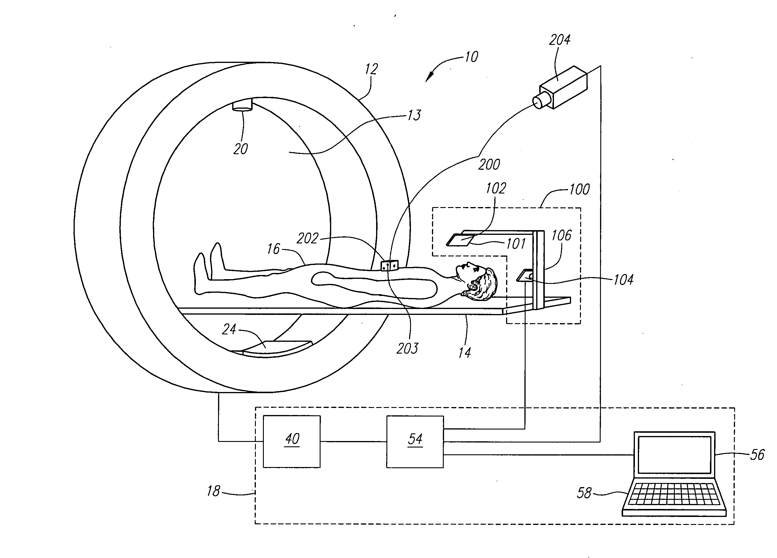 Patient visual instruction techniques for synchronizing breathing with a medical procedure