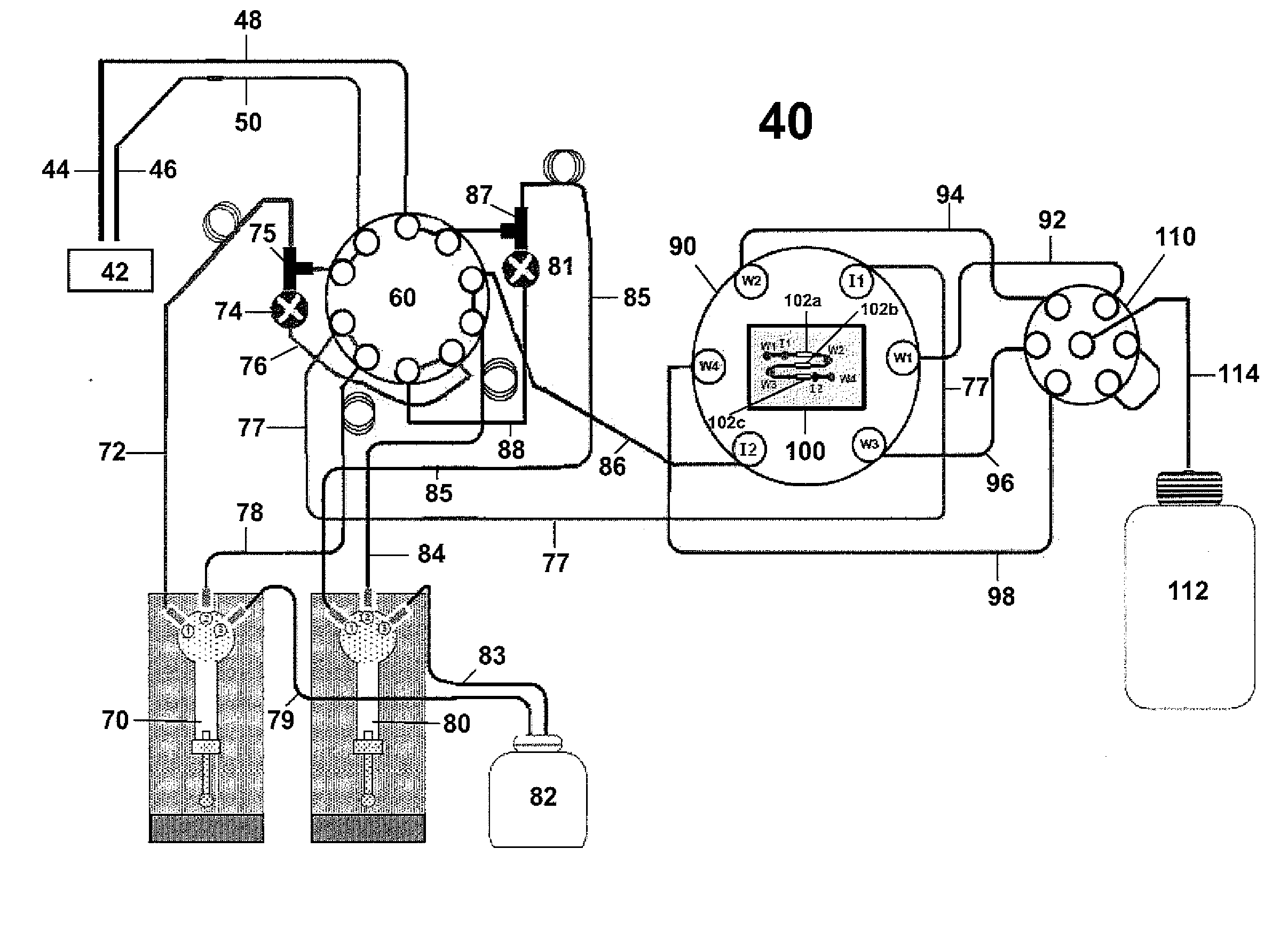 In situ-dilution method and system for measuring molecular and chemical interactions