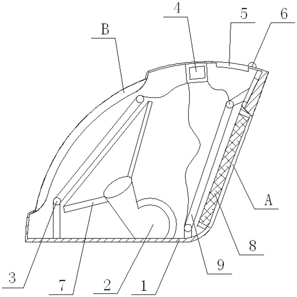 A portable air barrier generator for separating doctors and patients