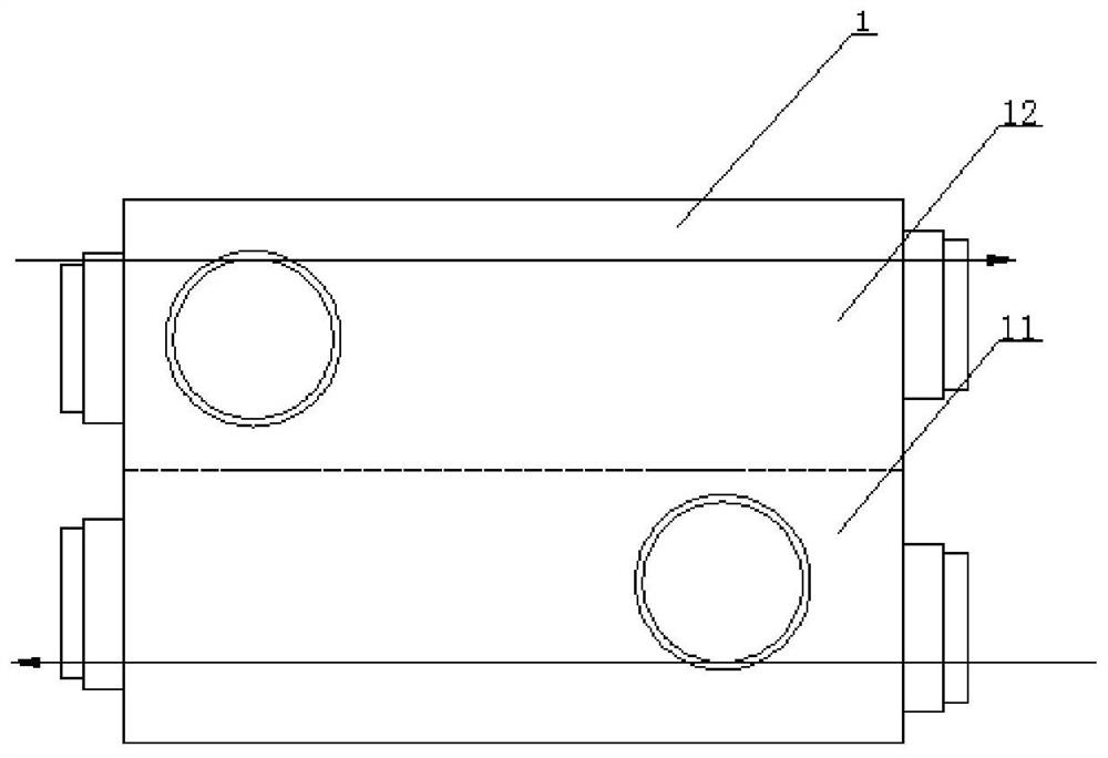 Ventilation system capable of achieving constant air outlet state and ventilation unit