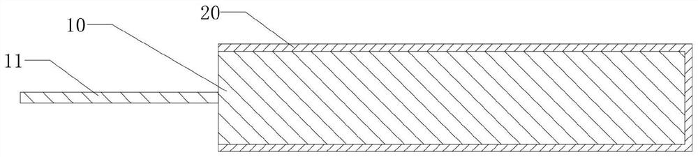 Electrode leading-out method and packaging method of tantalum electrolytic capacitor