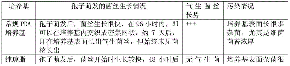 Method for preserving and separating toadstool strain through sporocarp dried in shade