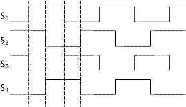 Method for startup and magnetic reset of three-phase single-stage power factor correction circuit and realization circuit